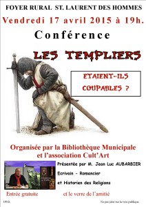 affiche templies st laurent des hommes